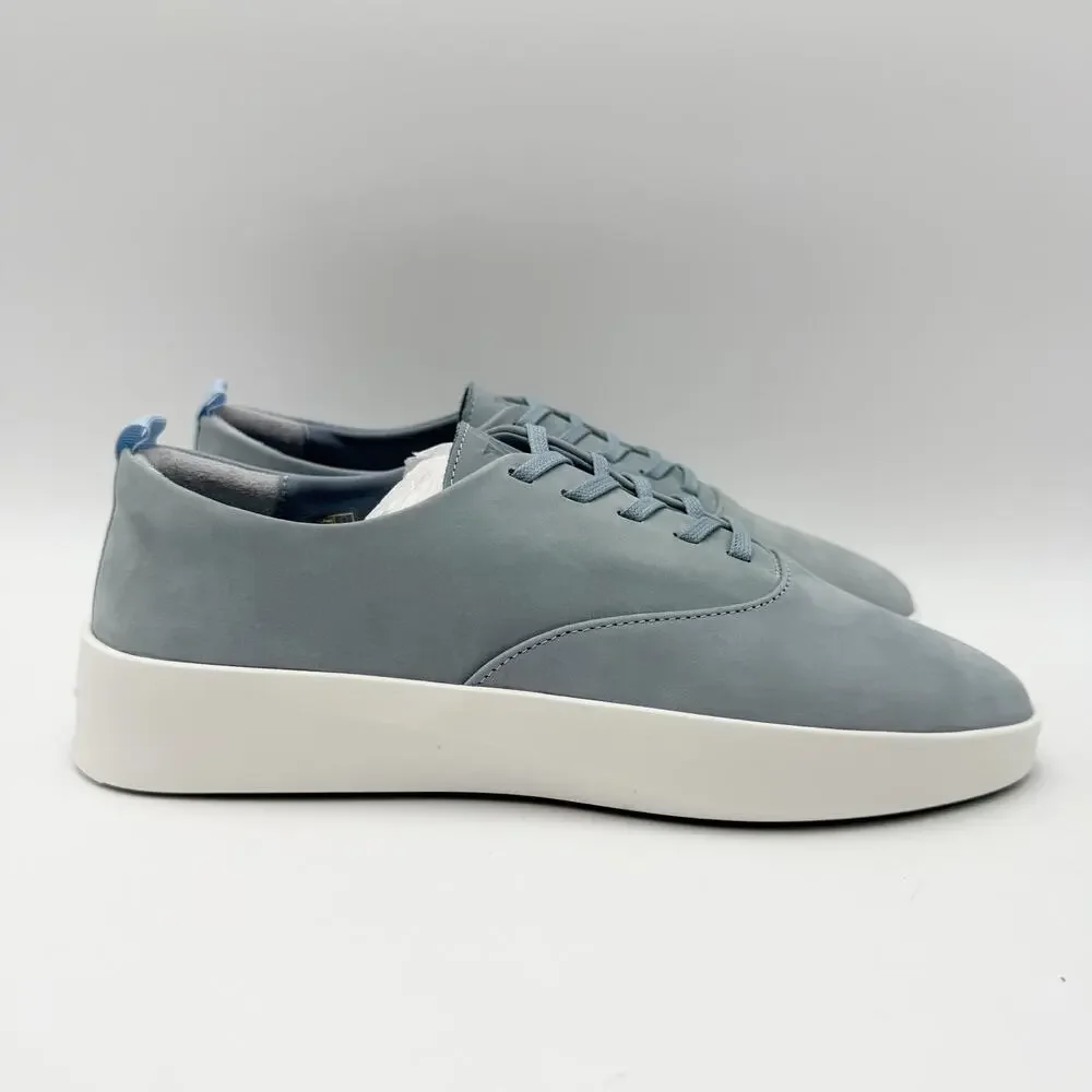 Wolf & Shepherd Cruise Lace Up Sneakers Mens 7.5 Womens 9 Blue Leather NIB